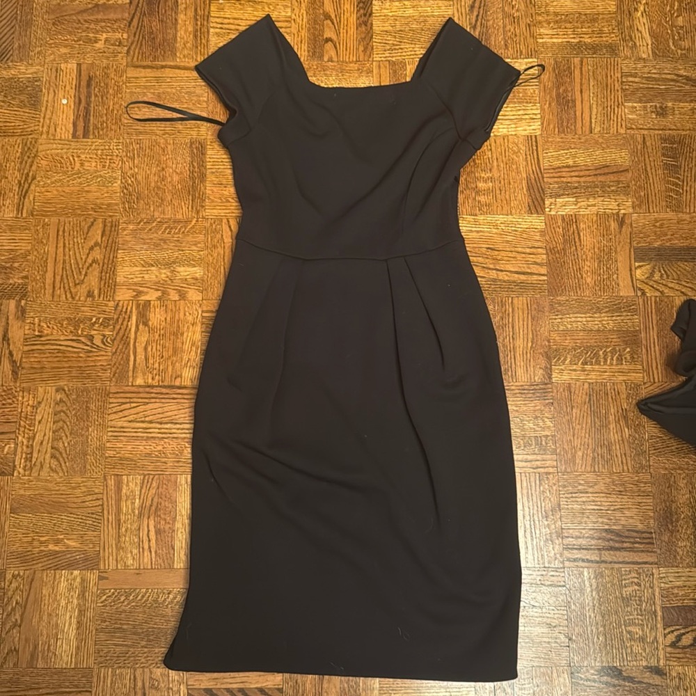 Black diane von furstenberg dress